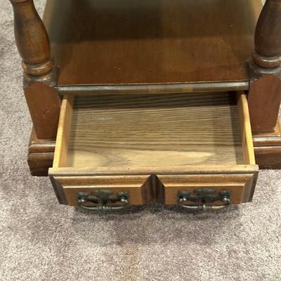 LOT 52X: Vintage Drop Leaf Side Table & More