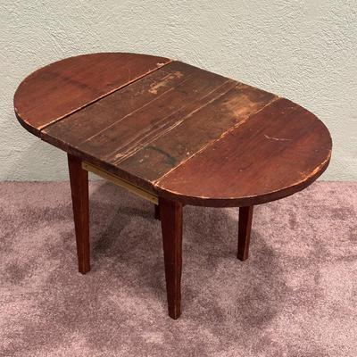 LOT 52X: Vintage Drop Leaf Side Table & More