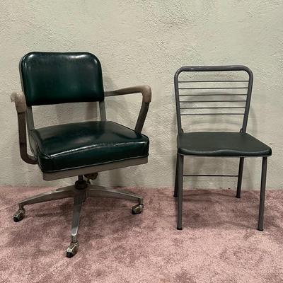 LOT 53X: Vintage Mid Century Office Chairs