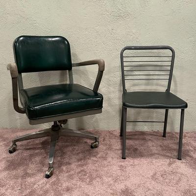 LOT 53X: Vintage Mid Century Office Chairs