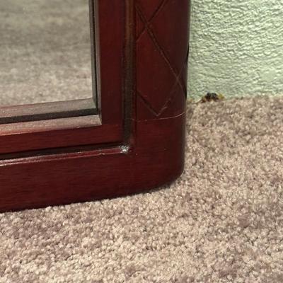 LOT 55X: Vintage Wooden Framed Mirror