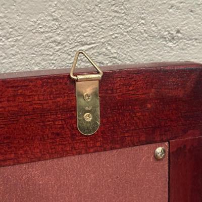 LOT 55X: Vintage Wooden Framed Mirror