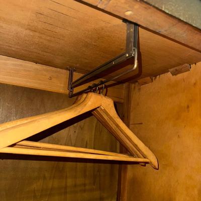 LOT 57X: Vintage Wooden Standing Wardrobe