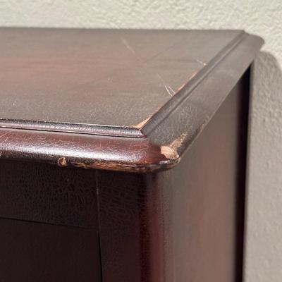 LOT 57X: Vintage Wooden Standing Wardrobe