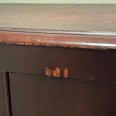 LOT 57X: Vintage Wooden Standing Wardrobe