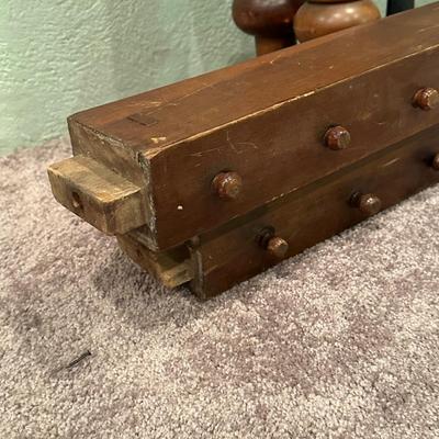 LOT 58X: Antique Rope Bed Frame