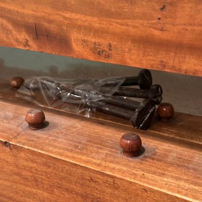 LOT 58X: Antique Rope Bed Frame