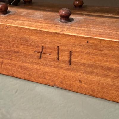 LOT 58X: Antique Rope Bed Frame