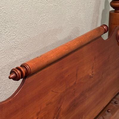 LOT 58X: Antique Rope Bed Frame