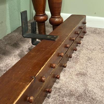 LOT 58X: Antique Rope Bed Frame