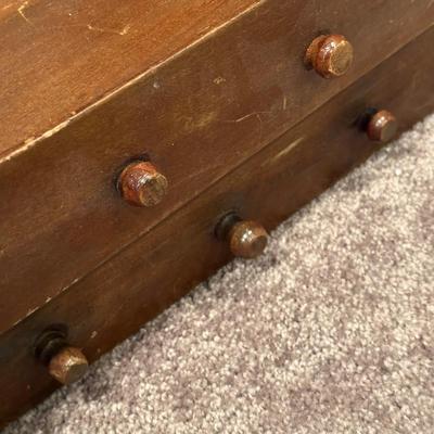 LOT 58X: Antique Rope Bed Frame