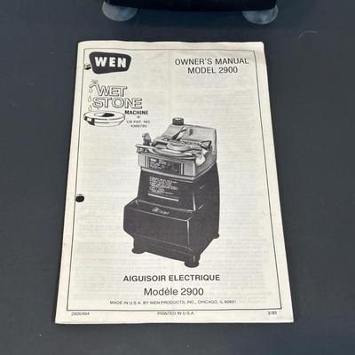 LOT 59X: Craftsman Bench Vise, Wen Wet Stone 2900 & More