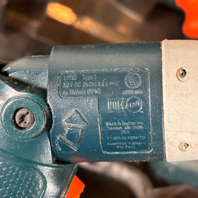 LOT 60B: Milwaukee Sawzall & Black & Decker Power Tools