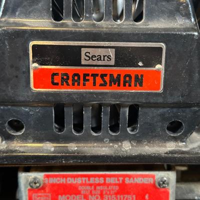 LOT 62B: Vintage Craftsman Power Tools - Electric Drill, Sabre Saw, Circular Saw & More