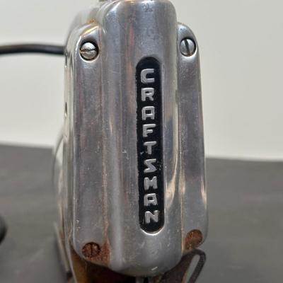 LOT 62B: Vintage Craftsman Power Tools - Electric Drill, Sabre Saw, Circular Saw & More