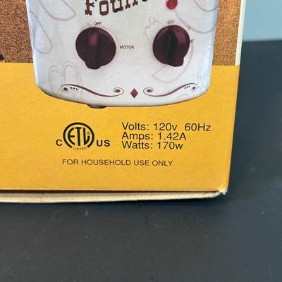 LOT 63B: Kitchen Appliances- West Bend Continental Automatic Party Percolator, Chocolate Fondue Fountain & More