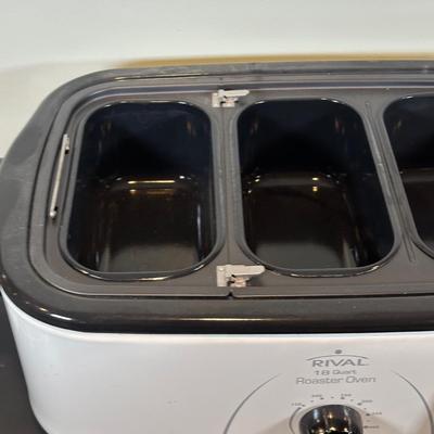 LOT 63B: Kitchen Appliances- West Bend Continental Automatic Party Percolator, Chocolate Fondue Fountain & More