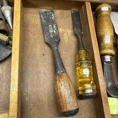 LOT 65B: Hand Tool Collection - Files, Chisels & More