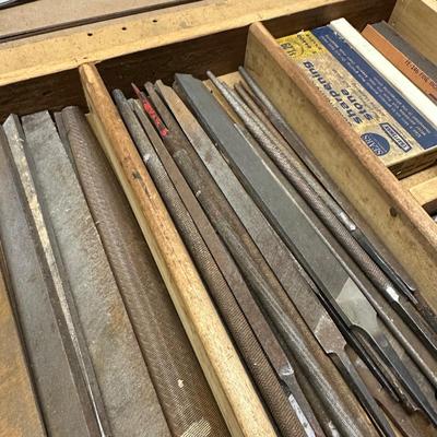 LOT 65B: Hand Tool Collection - Files, Chisels & More