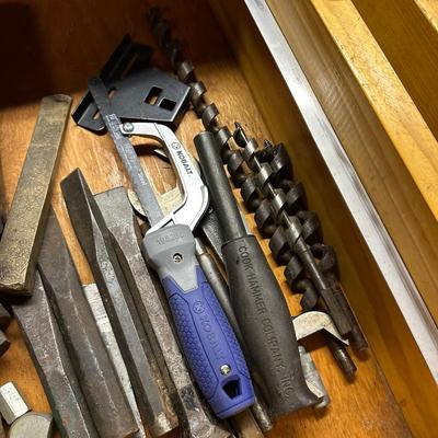 LOT 65B: Hand Tool Collection - Files, Chisels & More