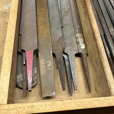 LOT 65B: Hand Tool Collection - Files, Chisels & More