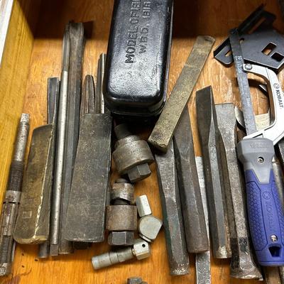 LOT 65B: Hand Tool Collection - Files, Chisels & More