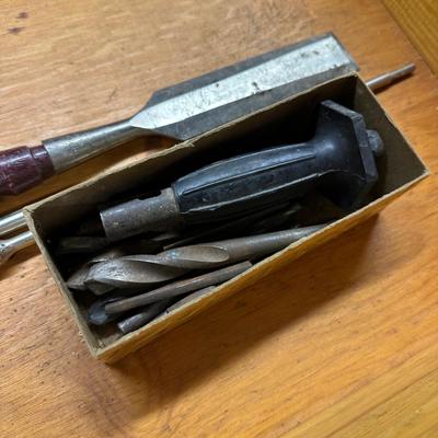 LOT 65B: Hand Tool Collection - Files, Chisels & More