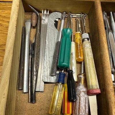 LOT 65B: Hand Tool Collection - Files, Chisels & More
