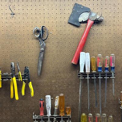 LOT 66B: Collection Of Hand Tools - Saws, Pliers, Wrenches & More