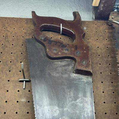 LOT 66B: Collection Of Hand Tools - Saws, Pliers, Wrenches & More