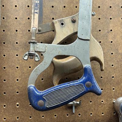 LOT 66B: Collection Of Hand Tools - Saws, Pliers, Wrenches & More