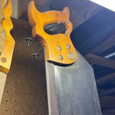 LOT 66B: Collection Of Hand Tools - Saws, Pliers, Wrenches & More