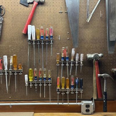 LOT 66B: Collection Of Hand Tools - Saws, Pliers, Wrenches & More