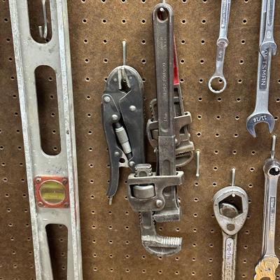 LOT 66B: Collection Of Hand Tools - Saws, Pliers, Wrenches & More