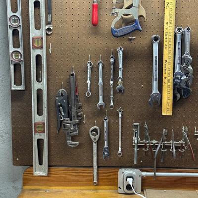 LOT 66B: Collection Of Hand Tools - Saws, Pliers, Wrenches & More