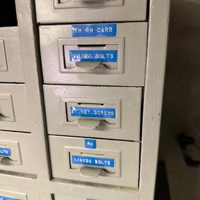 LOT 69B: Cabinets/Organizers w/ All Contents & Hardware Included