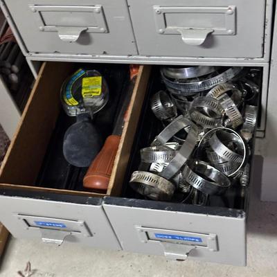 LOT 69B: Cabinets/Organizers w/ All Contents & Hardware Included