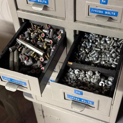 LOT 69B: Cabinets/Organizers w/ All Contents & Hardware Included