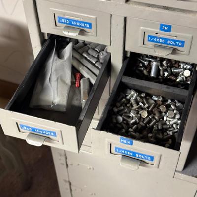 LOT 69B: Cabinets/Organizers w/ All Contents & Hardware Included