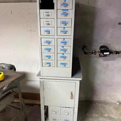 LOT 69B: Cabinets/Organizers w/ All Contents & Hardware Included