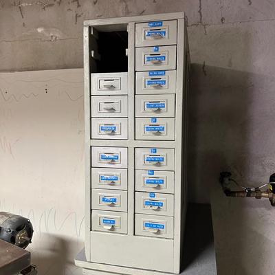 LOT 69B: Cabinets/Organizers w/ All Contents & Hardware Included