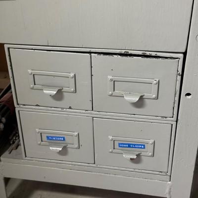 LOT 69B: Cabinets/Organizers w/ All Contents & Hardware Included