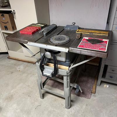 LOT 70B: Vintage Craftsman 1/2 Horsepower Table Saw