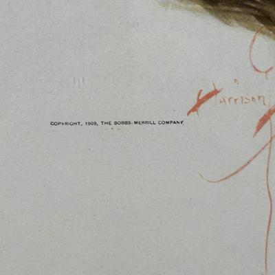 LOT 75B: Three Framed Signed Prints by Harrison Fisher