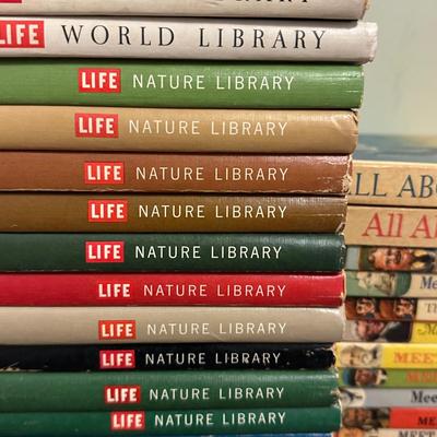 LOT 80X: Assorted Book Collection - National Geographic, Life & More