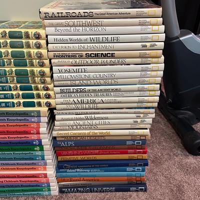 LOT 80X: Assorted Book Collection - National Geographic, Life & More