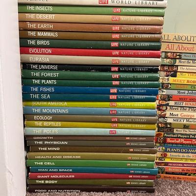LOT 80X: Assorted Book Collection - National Geographic, Life & More