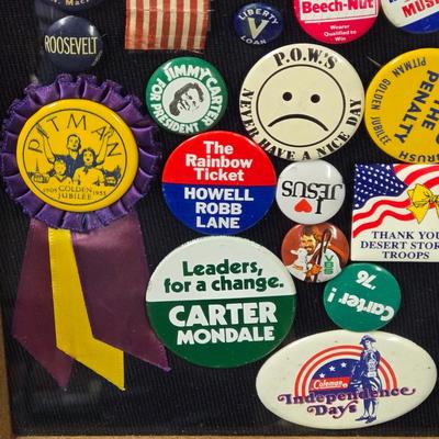 LOT 87B: Collection of Various Button Pins