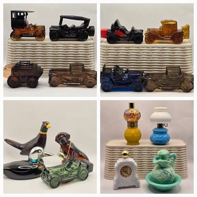 LOT 94B: Collection of Vintage Avon Perfume and Cologne Bottles