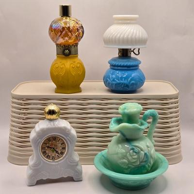 LOT 94B: Collection of Vintage Avon Perfume and Cologne Bottles